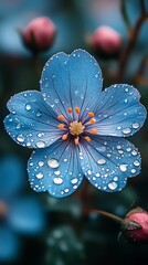 Serene moment of petal beauty high resolution picture