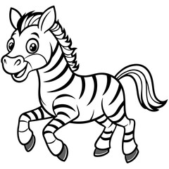 Fototapeta premium Vector Illustration and Coloring Book Style 