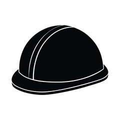 Silhouette of a Hard hat