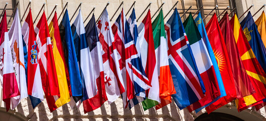 Flaggenparade