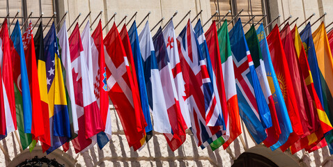 Flaggenparade