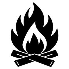 vector fire icon