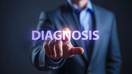 Diagnosis concept healthcare medical analysis business technology
