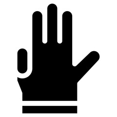 Vector Icon three, hand, hands and gestures, gestures, sign