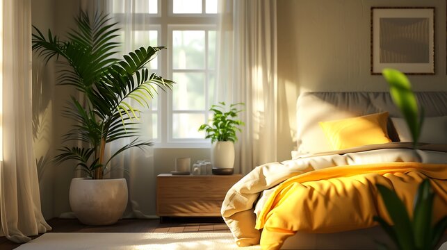luxury living bed room