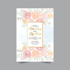  Luxury wedding invitation card design