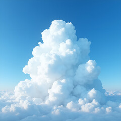 blue sky with clouds