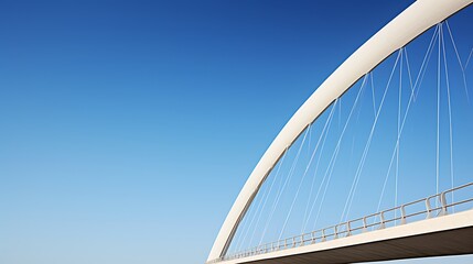 Fototapeta premium Modern Urban Bridge Architecture - Dallas