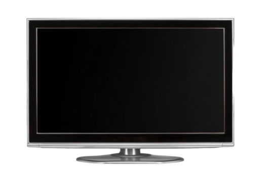[Transparent Background PNG]Modern Flat-Screen Television Display