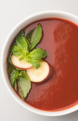 soup with meat and vegetables