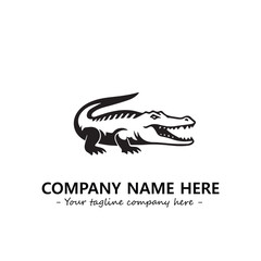 Crocodile logo company design vector illustration