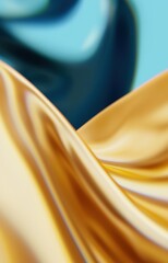 golden silk background