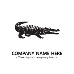 Crocodile logo company design vector illustration