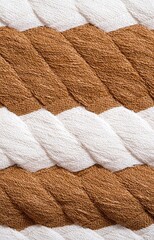 close up of rope on a wooden background