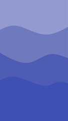 Layered Blue Abstract Wave Background