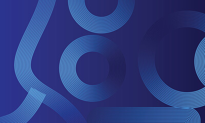 abstract blue background with circles