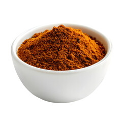 Aromatic Spice Blend in White Bowl - Close-up Studio Shot