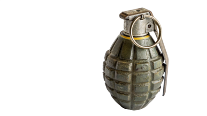 hand grenade isolated