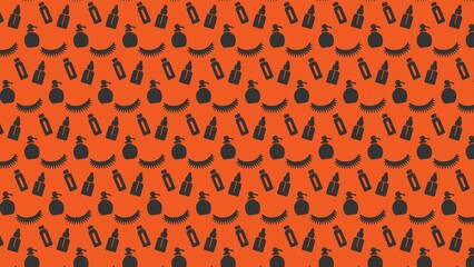 Vector seamless salon pattern design