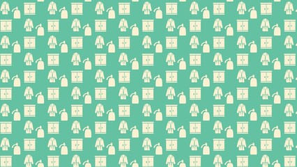 Obraz premium Vector seamless salon pattern design