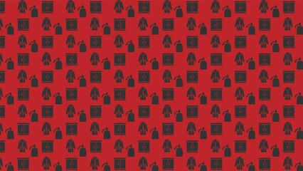 Vector seamless salon pattern design