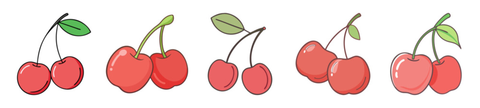 capulin cherry icon, capulin cherry line art - simple line art of capulin cherry, perfect for capulin cherry logos and icons