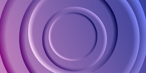 Gradient background. Abstract circle papercut smooth color composition, vector etc