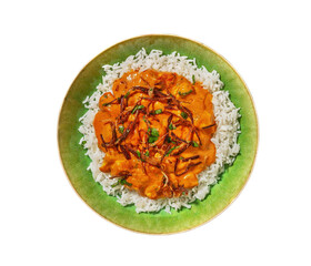 butter chicken and garlic naan recipes