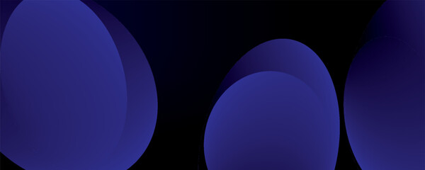 Abstract blue geometric background. Dynamic shapes composition. Eps10