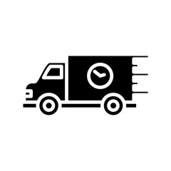 Delay Delivery, in the process Solid Icon