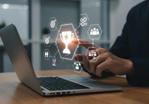 gamification concept in learning, engaging interactive content