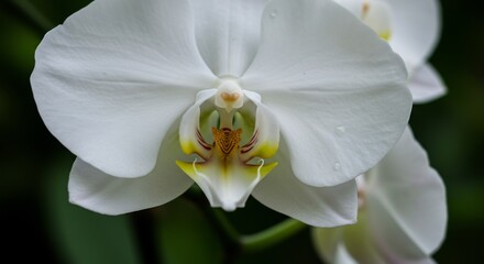 白蘭の清楚な花びら 柔らかな光が優しく包む. AI Generated