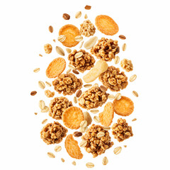 Granola Clusters: Oatmeal, Cereal, Healthy Snack