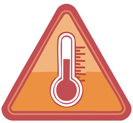 thermometer vector icon