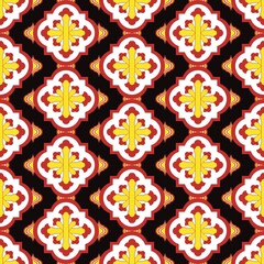 Abstract Ethnic Art, Geometric Design, Tribal Seamless Patterns, Fabric Patterns, Print Patterns, Art, Covers, Prints, Wallpaper, Carpet Design, Patterns on Products.
