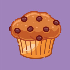 sweet and cute food vector