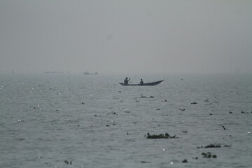 fishing boat in the sea