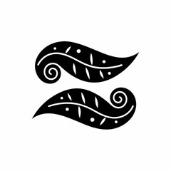 creative details Outline silhouette Wind blow icon, air breeze symbol icon vector illustration 