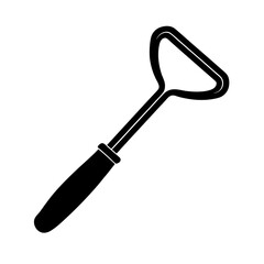 pore extractor vector illustration of a shovel
