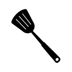 kitchen spatula isolated on white