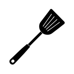 kitchen spatula isolated on white background