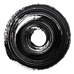 Abstract black and white swirl design texture.