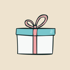 gift box vector illustration