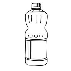 Vegetable oil bottle