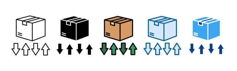 Product Differentiation Icon Set Multiple Style Collection