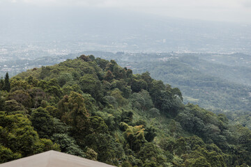 view from the top of the mountain