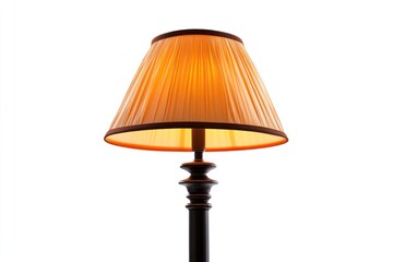 bedroom floor lamp isolated on white background