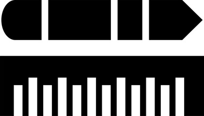 Rounded Filled Pencil Icon