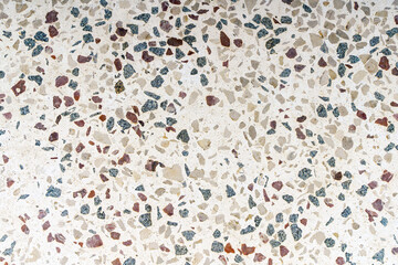 Terrazzo pattern background. Terrazzo mosaic stone ceramic tile texture design. 