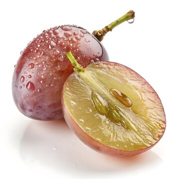 Fresh Greps Photos with Water Droplets